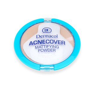 Dermacol ACNEcover Mattifying Powder Puder für problematische Haut No.03 Sand 11 g
