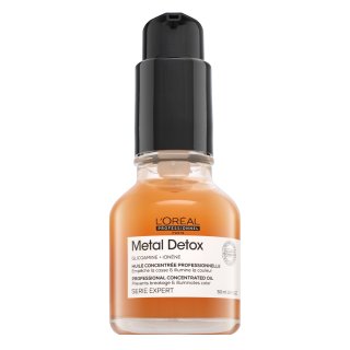 L´Oréal Professionnel Série Expert Metal Detox Professional Concentrated Oil Haaröl für Glanz und Schutz des gefärbten Haars 50 ml