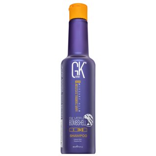GK Hair Silver Bombshell Shampoo neutralisierte Shampoo für platinblondes und graues Haar 280 ml