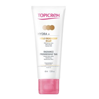 Topicrem HYDRA+ Radiance Progressive Tan Gesichtscreme für eine einheitliche und aufgehellte Gesichtshaut 40 ml