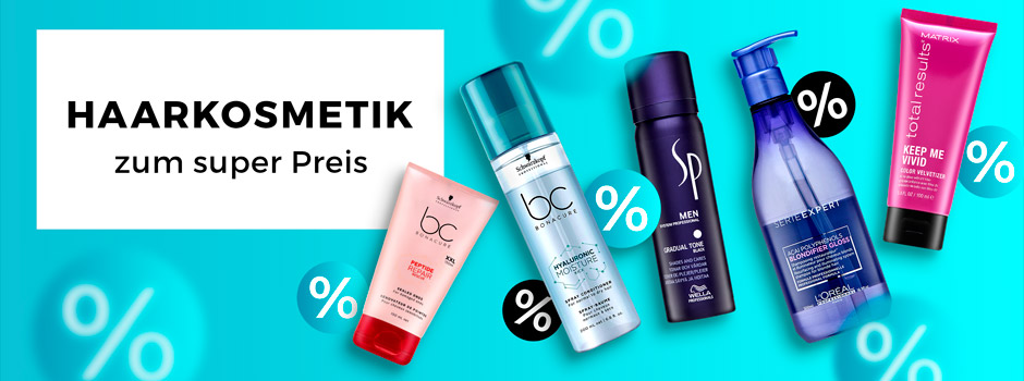 Haarkosmetik zum super Preis