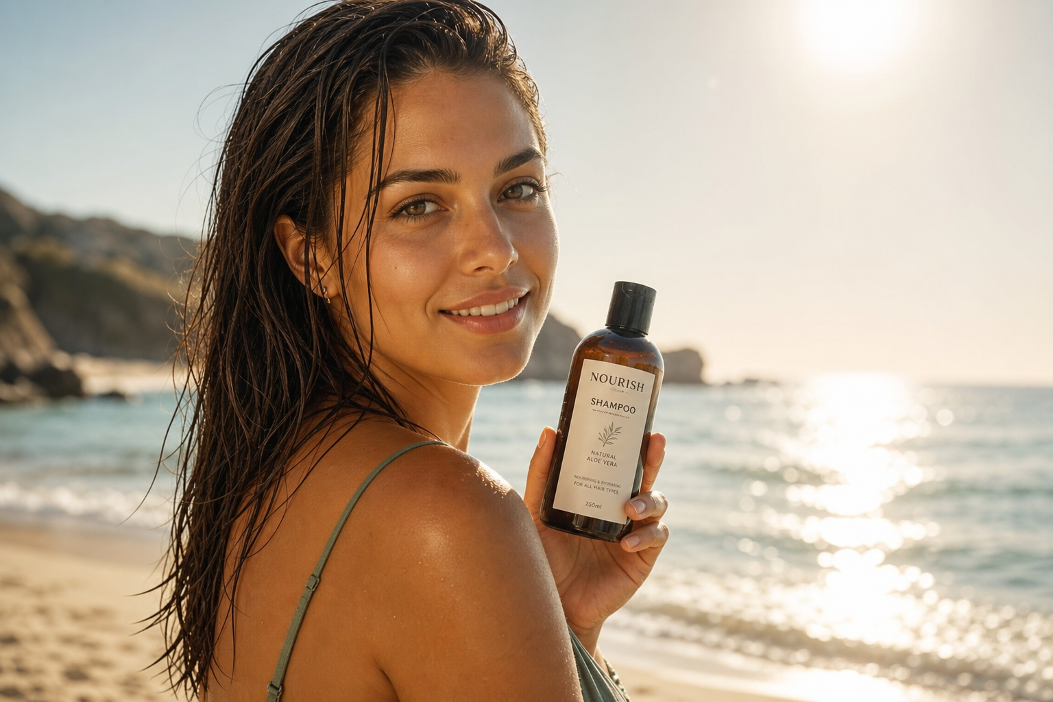 Shampoos für den Sommer: Haarpflege nach Sonne, Salzwasser und Chlor