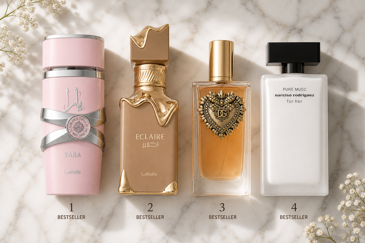 6 Damenparfums, die dieses Jahr die Verkaufscharts anführen